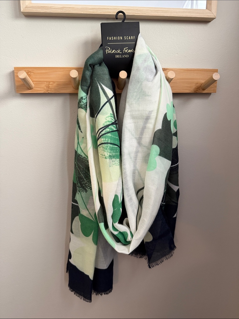 Patrick Francis Green Irish Fashion Scarf - Lightweight